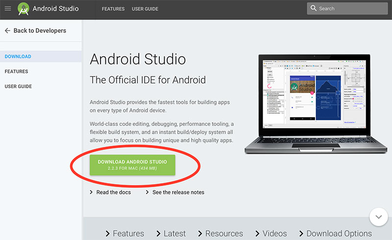 Download Android Studio
