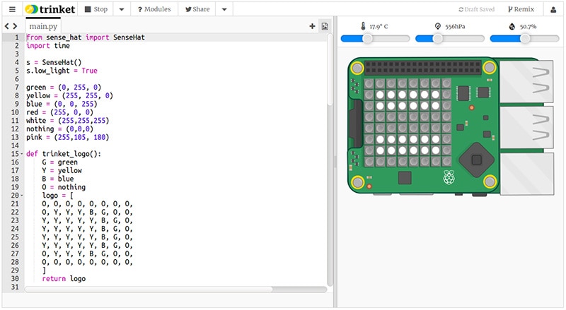 Raspberry Pi Sense HAT Emulator Raspberry Pi Sense HAT Emulator