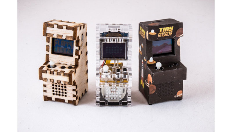 World's smallest Arcade Cabinet by TinyCircuits World's smallest Arcade Cabinet by TinyCircuits