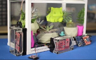 Smart Greenhouse with Cypress and Sparkfun