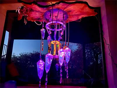 Neopixel Crystal Chandelier with CircuitPython Animation