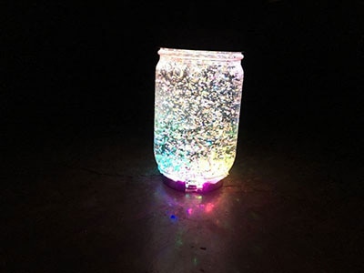 Mason Jar Snow Globe