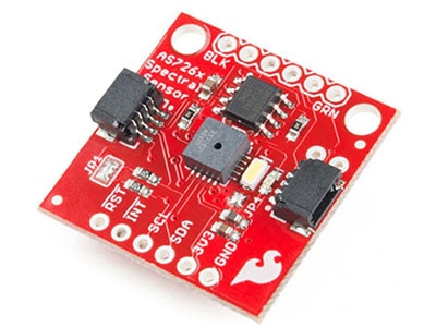 AS726X NIR/VIS Spectral Sensor Hookup Guide