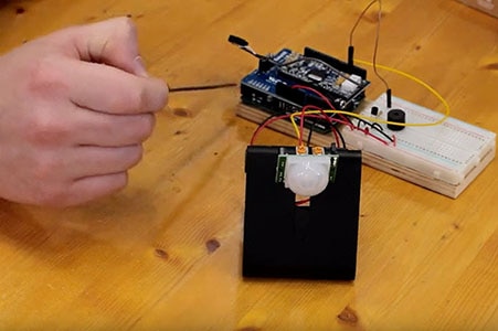 Create an Arduino Security Project using a PIR Sensor