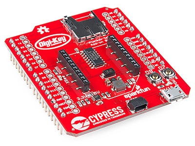 Using the PSoC 6 Pioneer Board with the Pioneer IoT Add-on Shield
