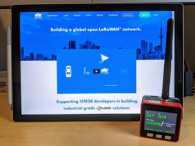 M5Stack COM.LoRaWAN Using UIFlow