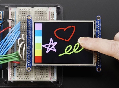 Adafruit 2.8" and 3.2" Color TFT Touchscreen Breakout v2