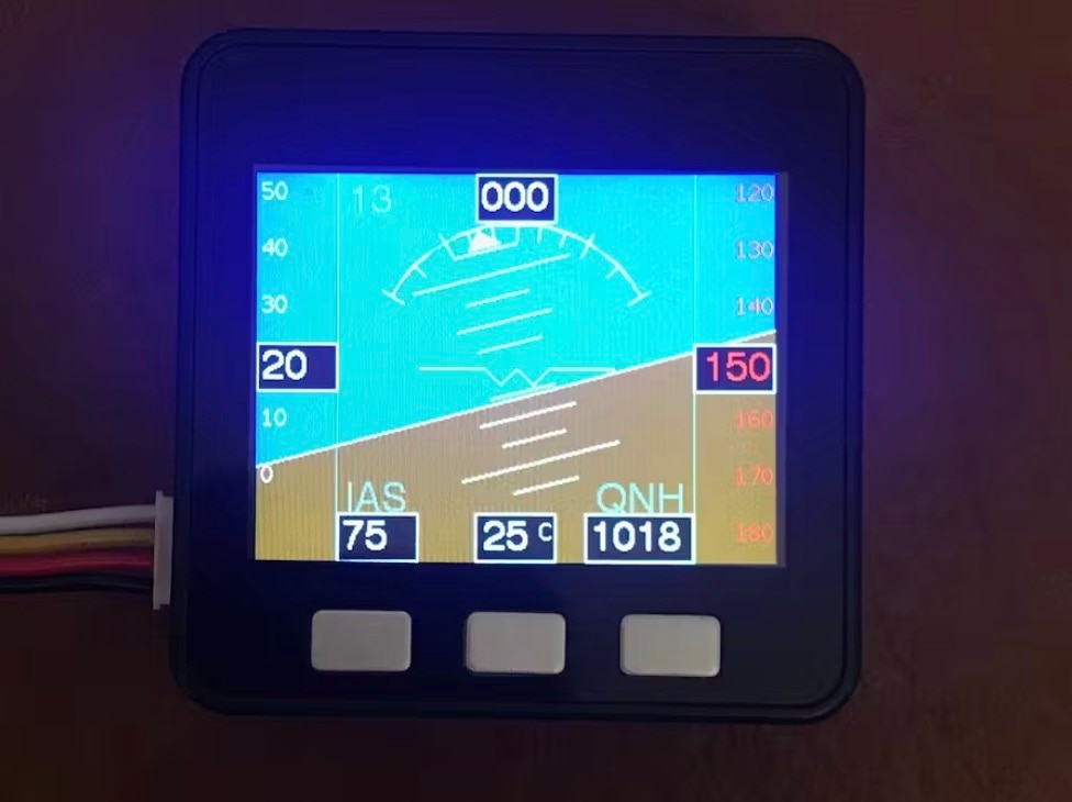 M5stack based PFD (Primary Flight Display)