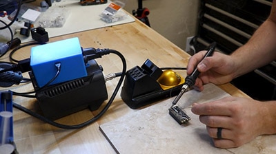 Soldering Iron Automation: WiFi-Powered Convenience