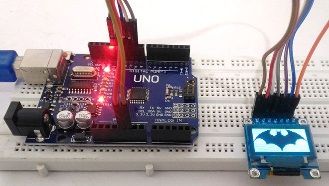 Arduino OLED display Interfacing