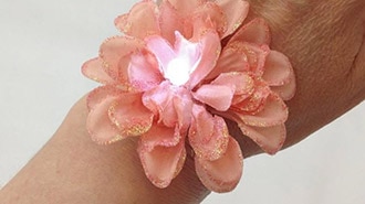How to Make an LED Flower Power Hair Accessory