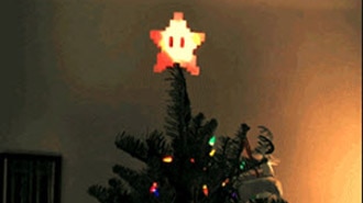 Starduino: 8-Bit Super Mario Tree Topper