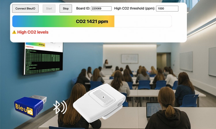 Create an Ambient-Adaptive real-time CO2 Bar