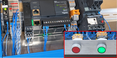 Image of Related Content Card: Single Pushbutton On-Off Control Including a Ladder Logic Demo in the Modicon PLC