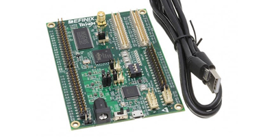 Image of Related Content Card: Efinix Trion T20 FPGA Evaluation Board Running PulseRain Reindeer RISC-V Project