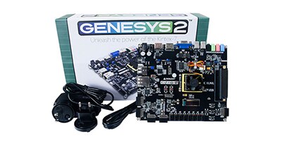 Image of Digilent Genesys 2 Kintex-7 FPGA Evaluation Board