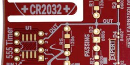 Close up view of a circuit board