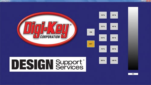 Image of Visual basic interface example