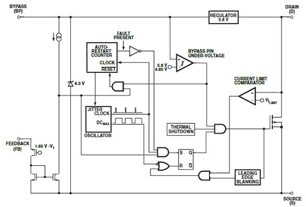Image of LinkSwitch-TN member LNK304/6
