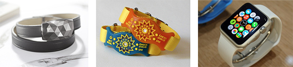 Image of wearable UV exposure monitoring devices