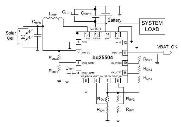 bq25504 from Texas Instruments