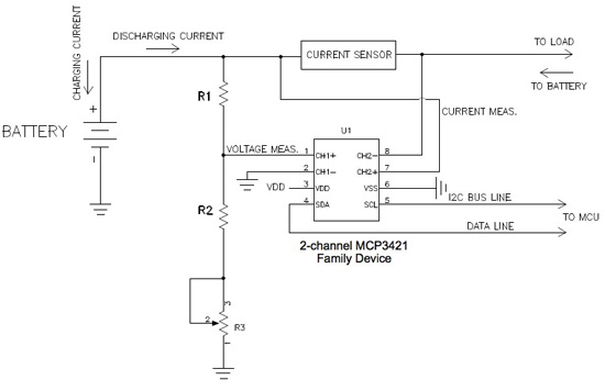 Microchip Technology MCP3421 ADC