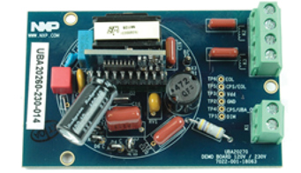 Image of CFL drive circuit based on the NXP UBA20261