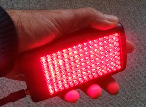 Image of LED array therapy product from Elixa