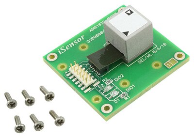ADI ADIS16228 mounted on its evaluation board