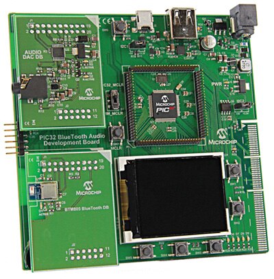 Microchip PIC32 Bluetooth Audio Development Kit