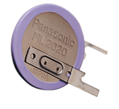 Image of Panasonic coin battery