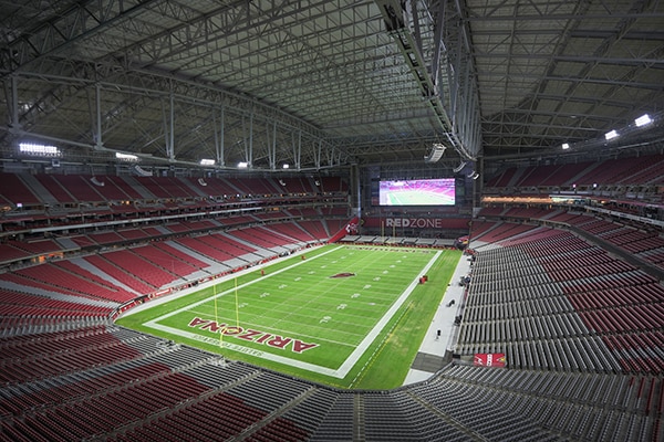 Image of 2015 Super Bowl at University of Phoenix Stadium