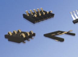 Image of TE connectivity’s one-piece compressive board-to-board connectors