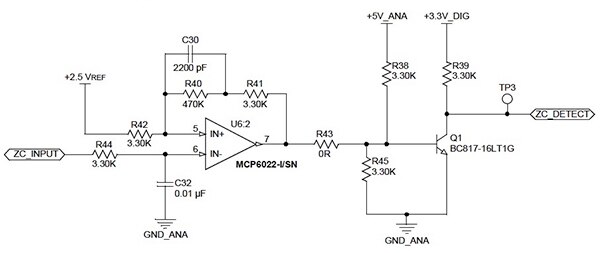 Image of Microchip Technology zero-crossing detector