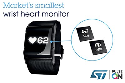 Image of PulseOn's smart wearable health monitor