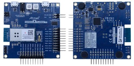 Atmel SAMW25-XPRO Evaluation Kit Hardware.