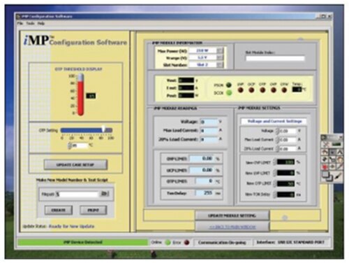 Image of digital control of the Artesyn iMP Series