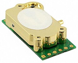 Image of compact, surface-mountable CO2 sensor