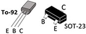 Transistors, NPN and PNP, Leaded and Surface Mount
