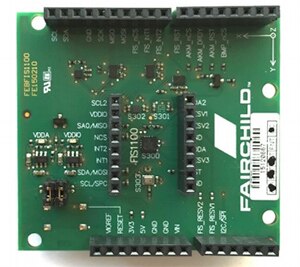 Image of Arduino UNO R3-compatible FEBFIS1100MEMS_IMU6D3X shield
