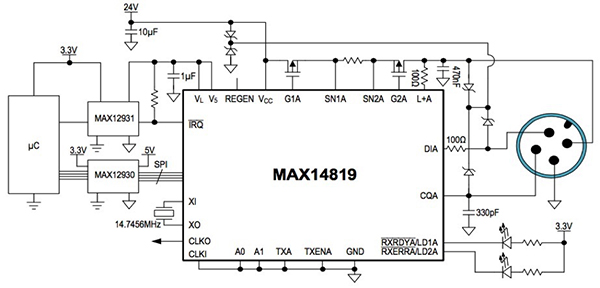 IO-Link Transceivers Simplify Industrial Networks | DigiKey