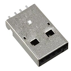 Image of 0480372200 USB A male plug from Molex
