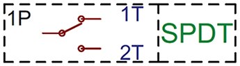 Image of SPST circuit diagram
