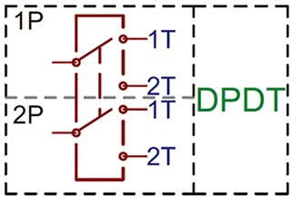 Image of DPDT circuit diagram