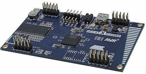 Atmel 的 AT32UC3A3 UC3-A3 XPLD AVR®32 MCU 32 位元 AVR 嵌入式評估板圖片
