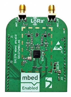 Semtech 的 SX1276MB1LAS LoRa 收發器模組圖片