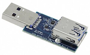 Texas Instruments 的 USB 3.0 轉接驅動器評估模組圖片