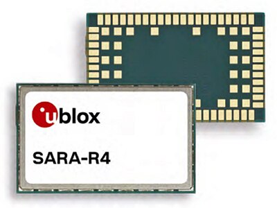 u-blox 的 SARA-R410M-02B RF 收發器模組圖片