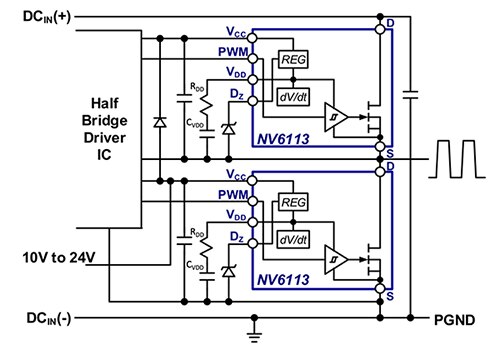 Diagram of Navitas NV6113