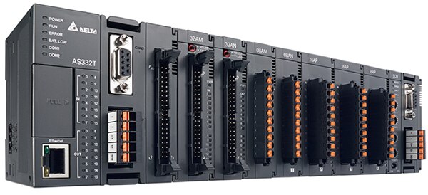 Delta 的 AS 系列緊湊型模組化中階 PLC 圖片